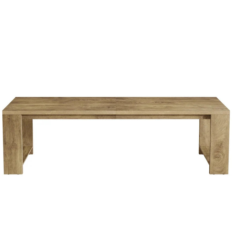 Bureau extra long de 86,6 pouces, grande table de travail, poste de travail.