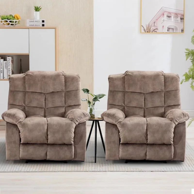 Fauteuil inclinable ergonomique surrembourré manuel