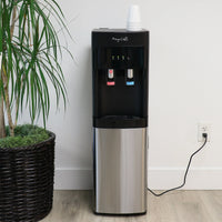 MegaChef Distributeur d'eau chaude et froide à chargement par le bas - 12x13.6x41
