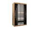 Wardrobe - Argent/Marron/Noir