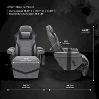 Fauteuil inclinable de jeu - Chaise de jeu inclinable avec repose-pieds