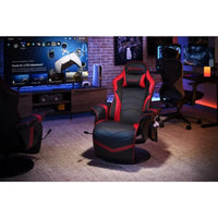 Fauteuil inclinable de jeu - Chaise de jeu inclinable avec repose-pieds