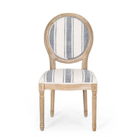 Chaises de salle à manger en tissu de style campagnard français - NH419413