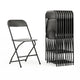 Chaise pliante en plastique – Lot de 10 – Capacité de poids de 295 kg – Chaise d'événement