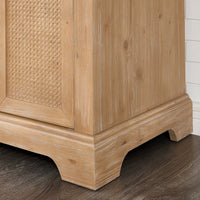 Hervas Meuble-lavabo avec dessus en marbre naturel sans miroir