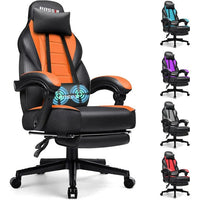 BOSSIN Chaise de gaming style racing, chaise de gamer grande et haute 300 lb à dossier haut chaise informatique
