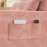 Canapé-lit réglable 3 en 1, fauteuil-canapé escamotable, lit pliant convertible pour salon