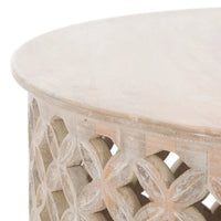 Table basse ronde Antkea SAFAVIEH - 35 L x 35 P x 16 H - 35Lx35Px16H