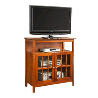 Meuble TV Big Sur Highboy de 40 pouces avec rangements, par Convenience Concepts