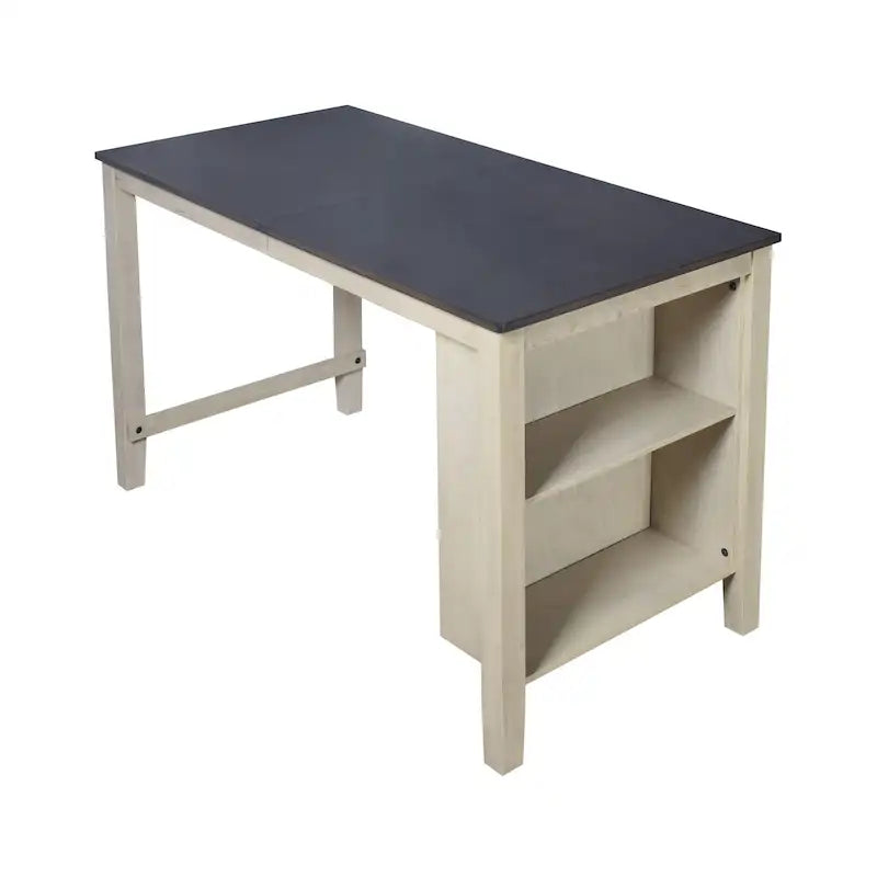 Africa - Ensemble de salle à manger hauteur comptoir 5 pièces avec table et chaises