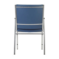 Chaise empilable robuste avec accoudoirs - 21P x 21L x 31H