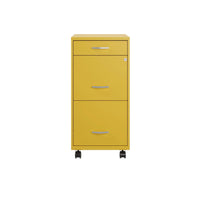 Space Solutions Classeur métallique 3 tiroirs 18 de profondeur