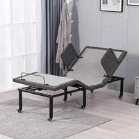 Lit articulé avec télécommande sans fil, sommier électrique avec ou sans matelas