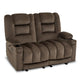 Causeuse Inclinable Électrique MCombo avec Chaleur et Massage, Tissu PR648