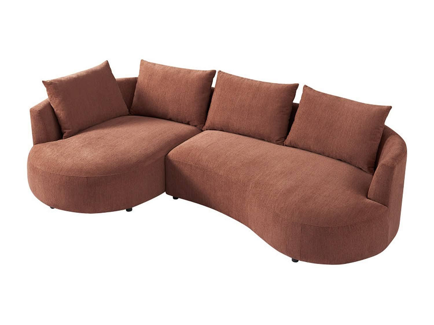 Canapé d'Angle Modulable - Marron #3