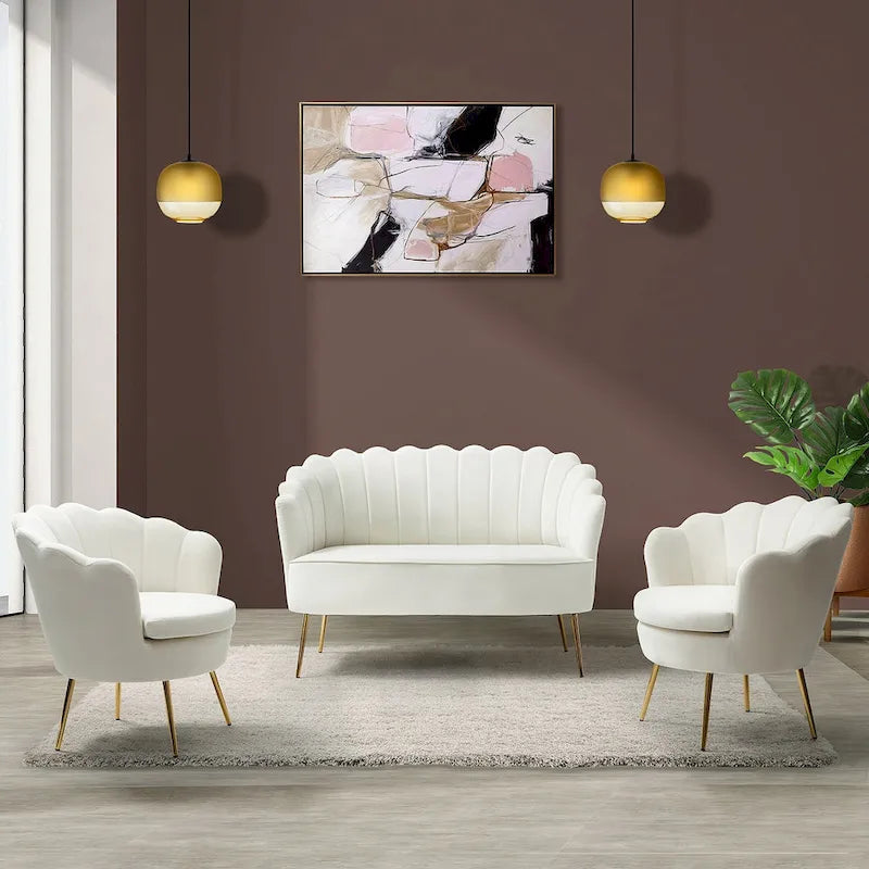 Ensemble Salon 3 Pièces Xabier 52 pouces par HULALA HOME
