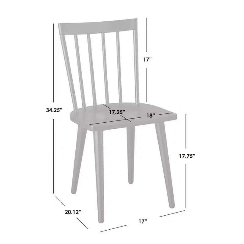 Ensemble repas extensible Lifestorey 5 pièces Edmonton style ferme avec chaises en bois massif noir mat