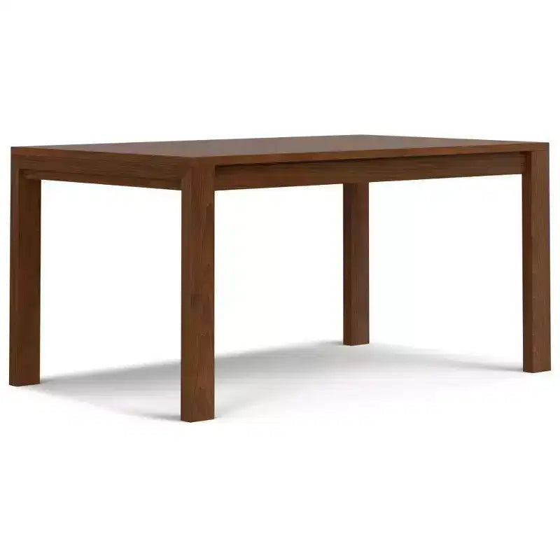 WyndenHall Saige table de salle à manger rectangulaire placage noyer : style contemporain, 6 places, sans rallonge