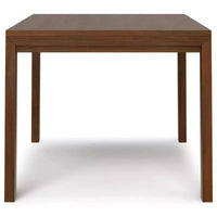 WyndenHall Saige table de salle à manger rectangulaire placage noyer : style contemporain, 6 places, sans rallonge
