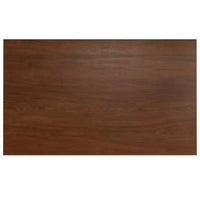 WyndenHall Saige table de salle à manger rectangulaire placage noyer : style contemporain, 6 places, sans rallonge