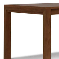 WyndenHall Saige table de salle à manger rectangulaire placage noyer : style contemporain, 6 places, sans rallonge