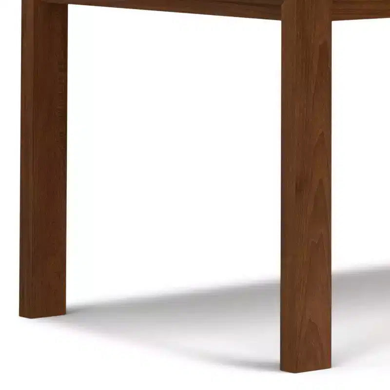 WyndenHall Saige table de salle à manger rectangulaire placage noyer : style contemporain, 6 places, sans rallonge