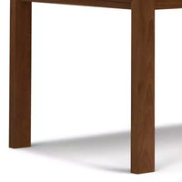WyndenHall Saige table de salle à manger rectangulaire placage noyer : style contemporain, 6 places, sans rallonge