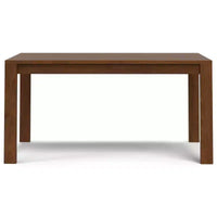 WyndenHall Saige table de salle à manger rectangulaire placage noyer : style contemporain, 6 places, sans rallonge