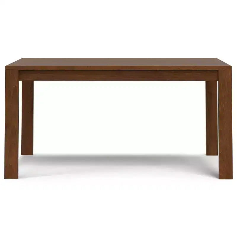 WyndenHall Saige table de salle à manger rectangulaire placage noyer : style contemporain, 6 places, sans rallonge