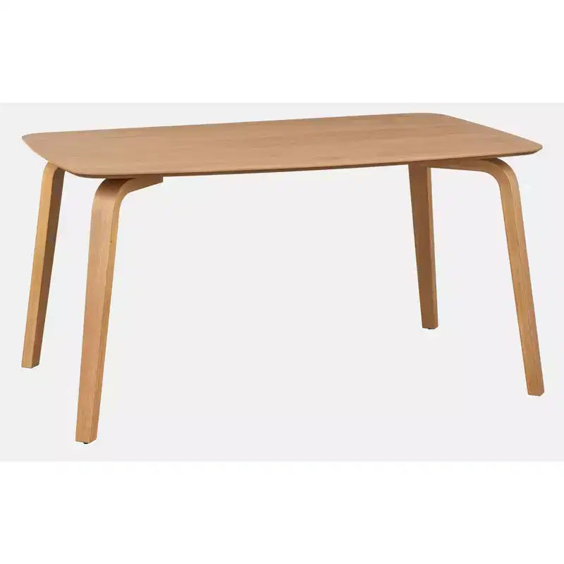 Ensemble de salle à manger rectangulaire Lifestorey Sigrid 5 pièces, chêne clair naturel