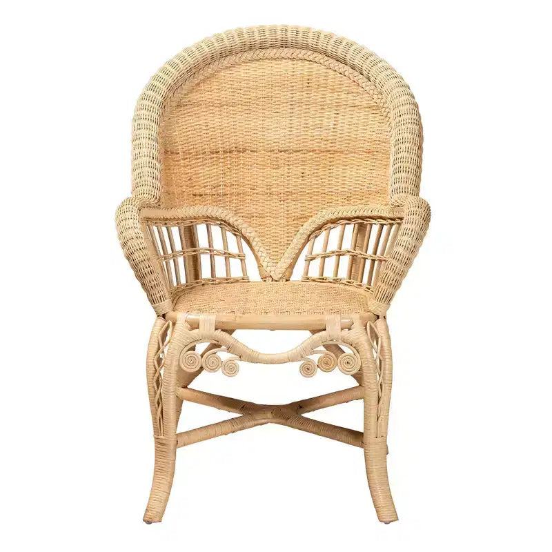 Fauteuil Bali & Pari Ratu en rotin : Fait main, design bohème, aucun assemblage requis