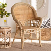 Fauteuil Bali & Pari Ratu en rotin : Fait main, design bohème, aucun assemblage requis