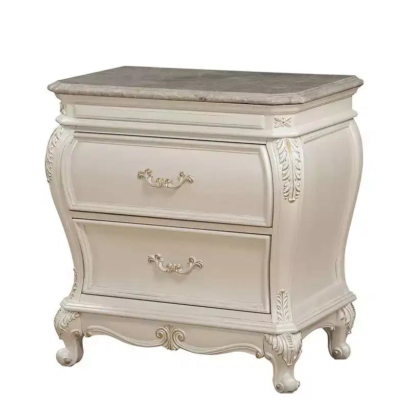 Table de chevet Chantelle 30 po Blanc Perle - Acme Furniture