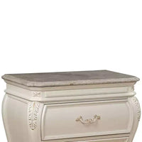 Table de chevet Chantelle 30 po Blanc Perle - Acme Furniture