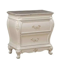 Table de chevet Chantelle 30 po Blanc Perle - Acme Furniture