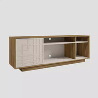 Techni Mobili meuble TV contemporain pour téléviseurs jusqu'à 70" chêne : centre de divertissement moderne avec rangement, gestion des câbles