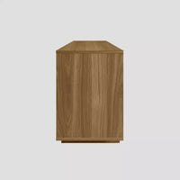 Techni Mobili meuble TV contemporain pour téléviseurs jusqu'à 70" chêne : centre de divertissement moderne avec rangement, gestion des câbles