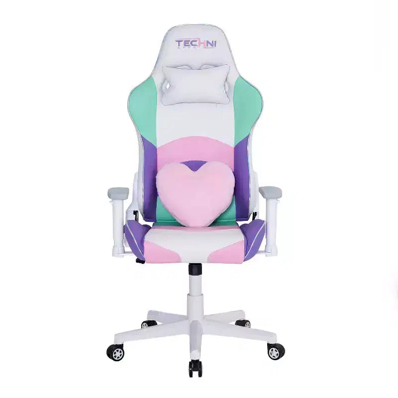Chaise gaming PC de bureau Kawaii - Techni Sport