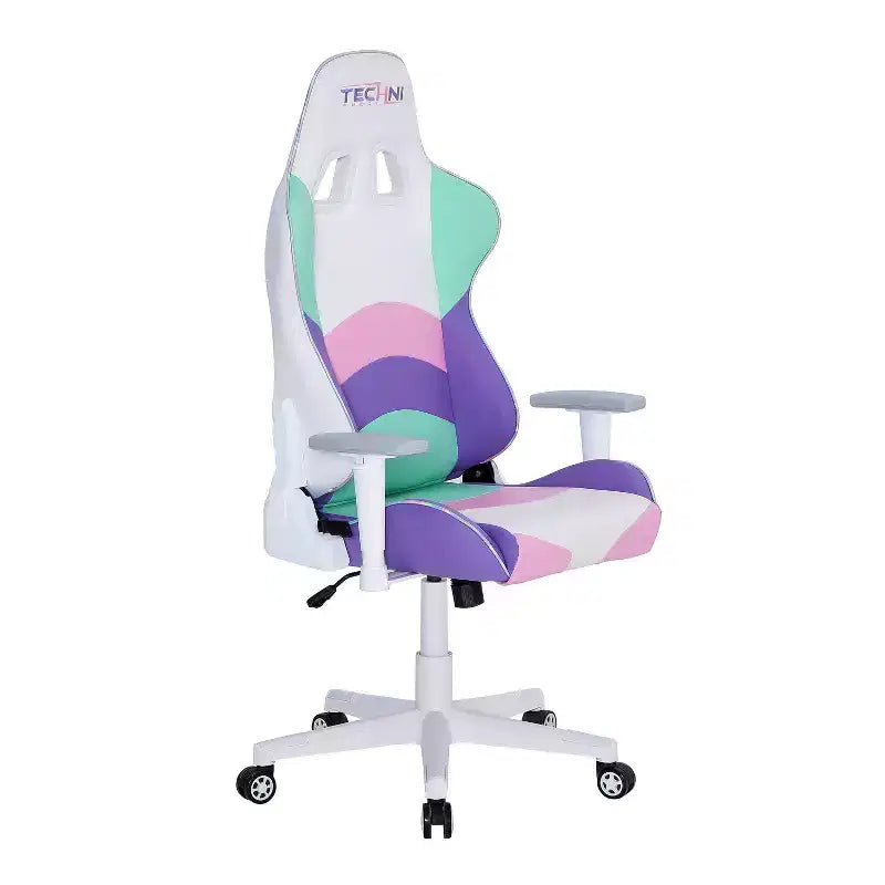 Chaise gaming PC de bureau Kawaii - Techni Sport