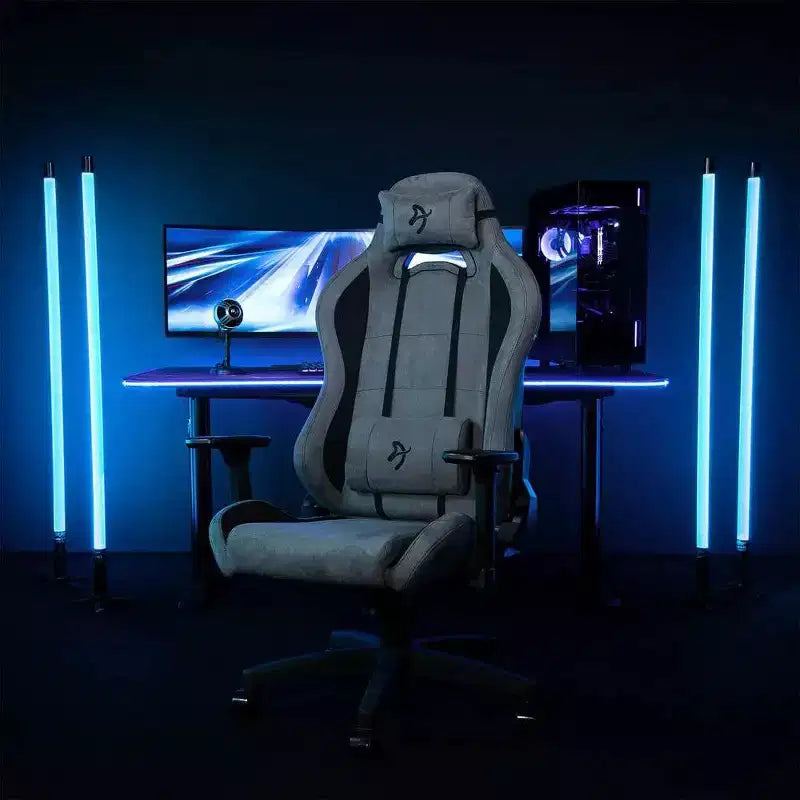 Arozzi Torretta Supersoft - Chaise de bureau et gaming avec coussins de soutien Anthracite