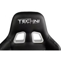 Chaise de jeu vidéo ergonomique de style coureur à dossier haut Ts-5100 - Techni Sport : pivotante, réglable
