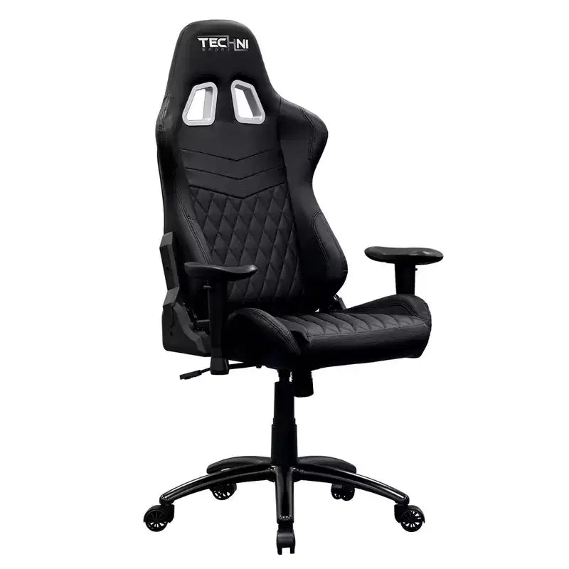 Chaise de jeu vidéo ergonomique de style coureur à dossier haut Ts-5100 - Techni Sport : pivotante, réglable