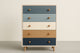 Armoire - Bleu Marine/Bleu Ciel/Blanc/Chne