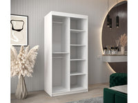 Armoire - Argent/Blanc/Marron