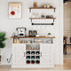 Moasis 52 Buffet Cabinet Meuble de bar à café de ferme