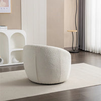 Fauteuil pivotant - Rotation à 360° - Tissu bouclette