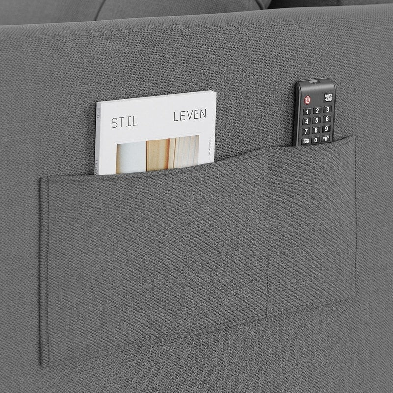 Canapé-lit réglable 3 en 1, fauteuil-canapé escamotable, lit pliant convertible pour salon