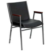 Chaise empilable robuste avec accoudoirs - 21P x 21L x 31H
