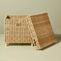 Coffre de rangement tissé pour jardin et patio extérieur - Hearth & Hand™ avec Magnolia