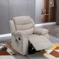 Fauteuil Inclinable Moelleux avec Fonction Massage et Chaleur